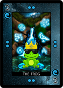 The Frog Card Blue