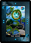 The Snake Card Water